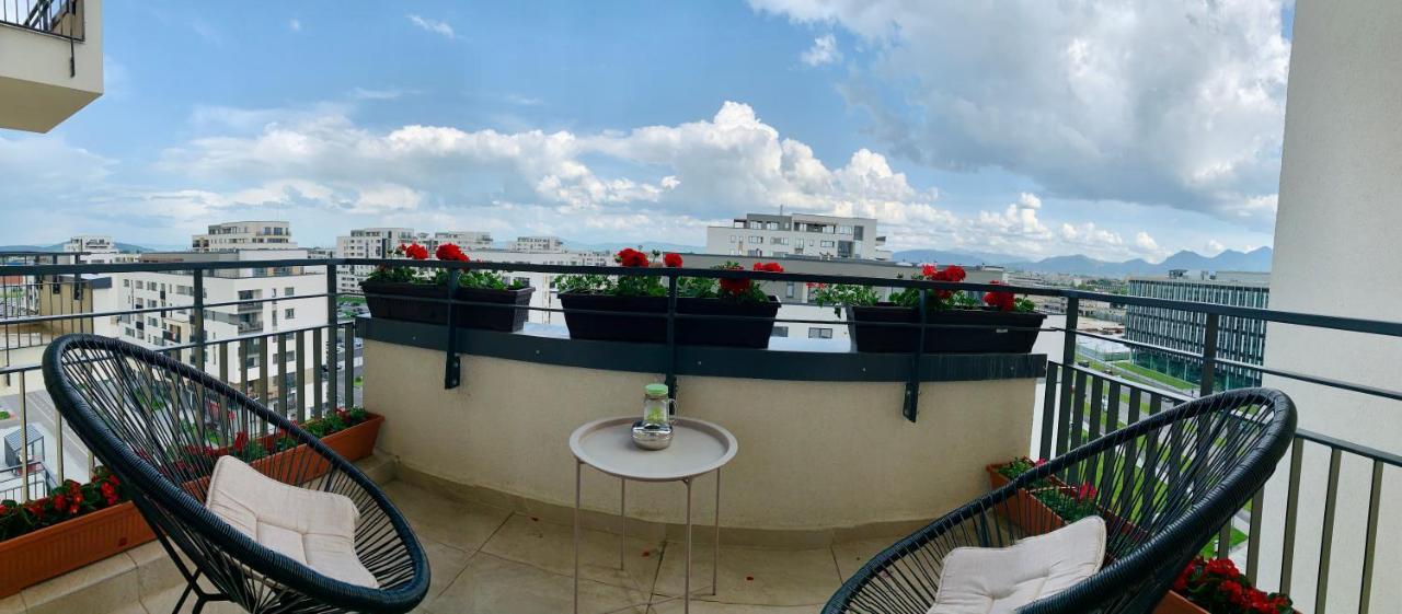 Executive Apartment Avantgarden Coresi Braşov Exterior foto